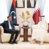 محادثات قطرية ليبية في الدوحة